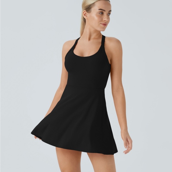 Backless Twisted Active Dress - Picture 3 of 13